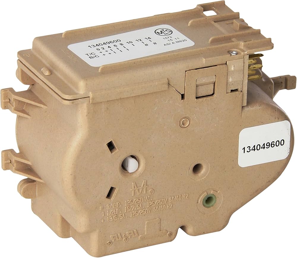 134049600 Washing machine timer Frigidaire
