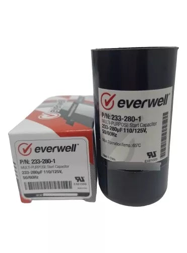 233-280 Washing machine capacitor replacement