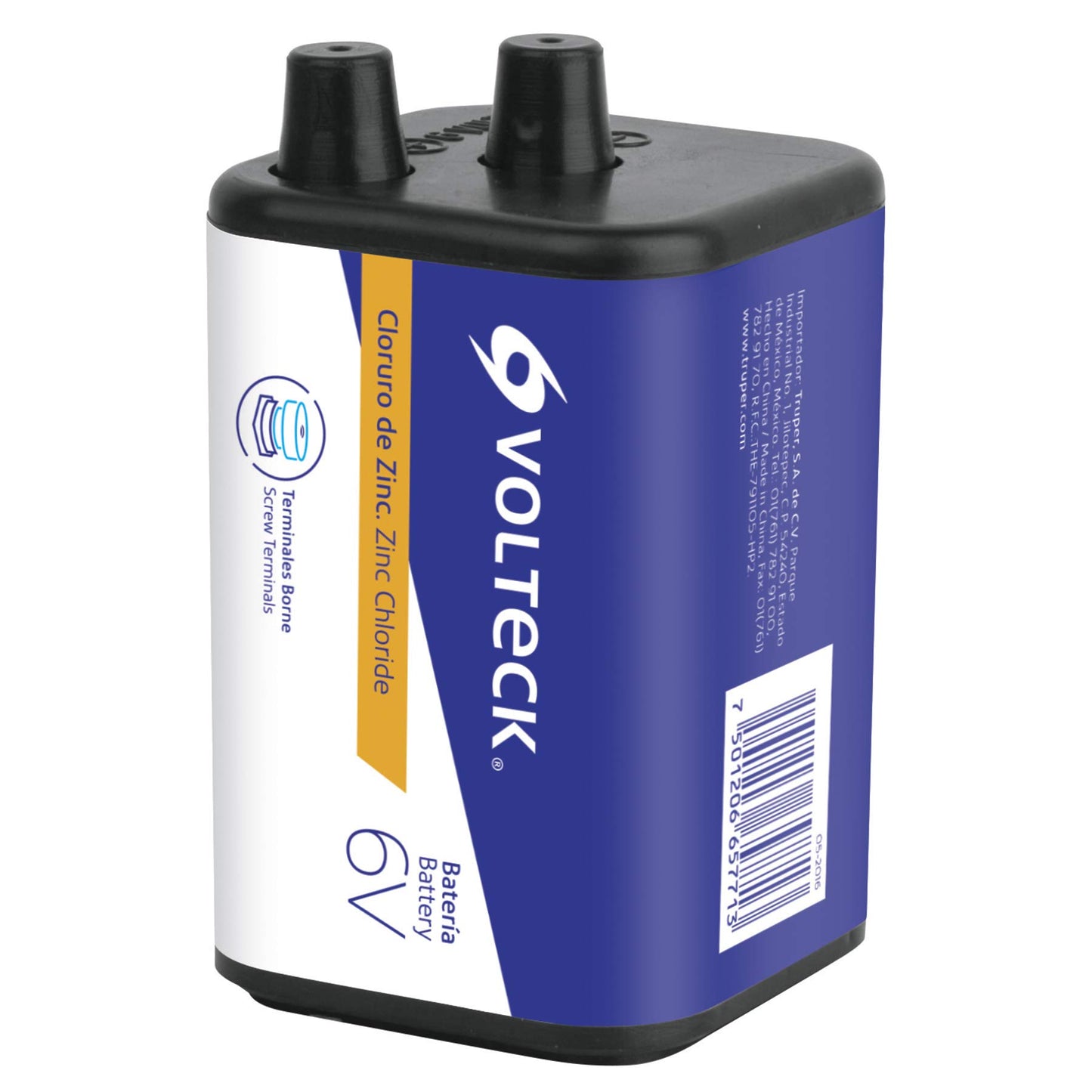 46314 Volteck CL-6R zinc chloride battery