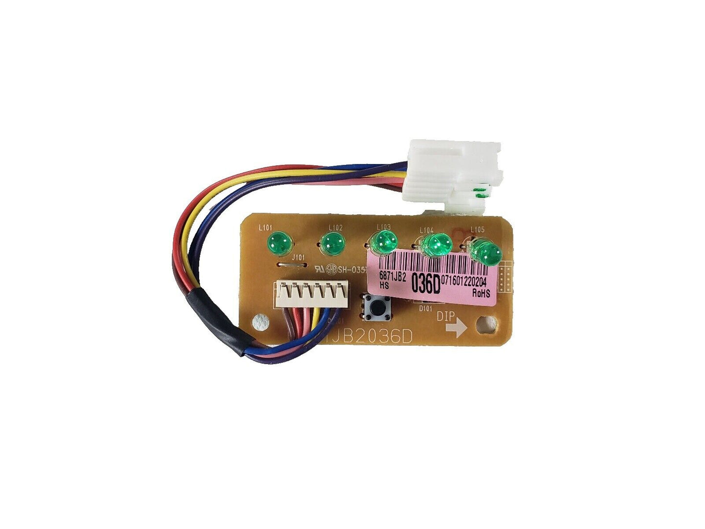 6871JB2036D Refrigerator PCB assembly display L-G