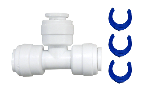 SPFT14 Quick connect tee 1/4