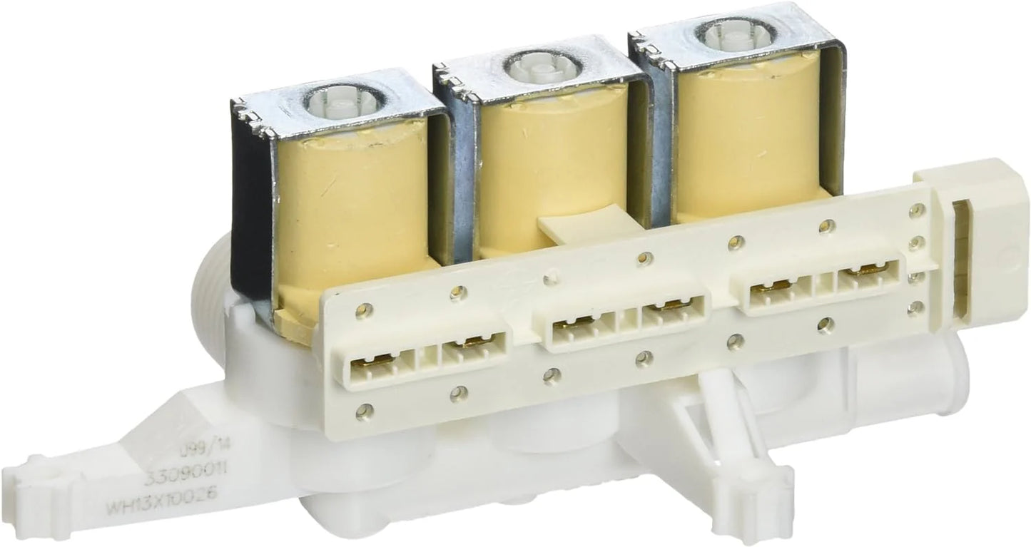WH13X10026 Washer triple water inlet valve General Electric