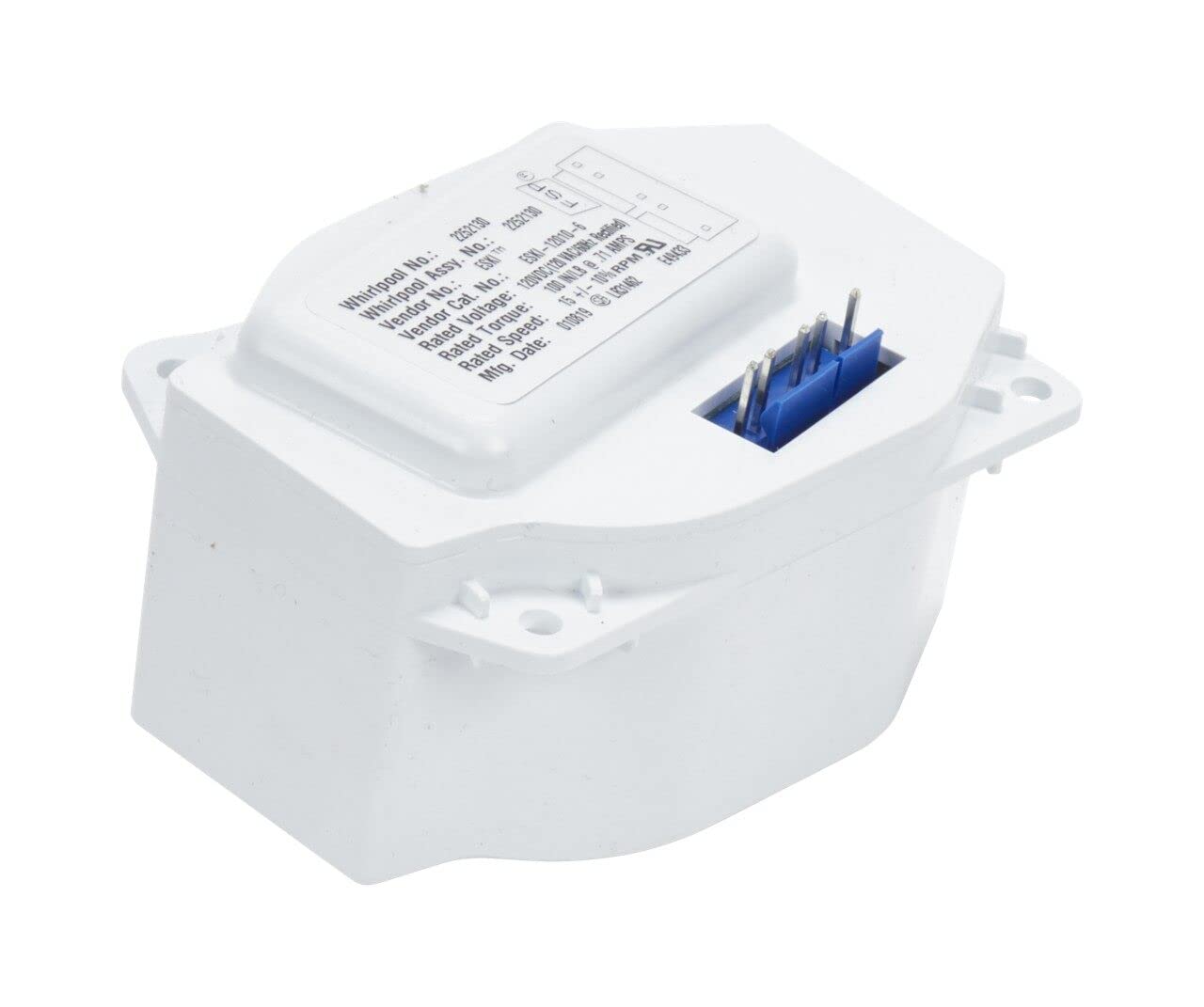 WP2252130 Refrigerator ice auger motor Whirlpool