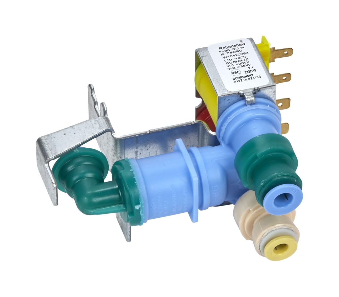 WPW10420083 Refrigerator dual water inlet valve Whirlpool