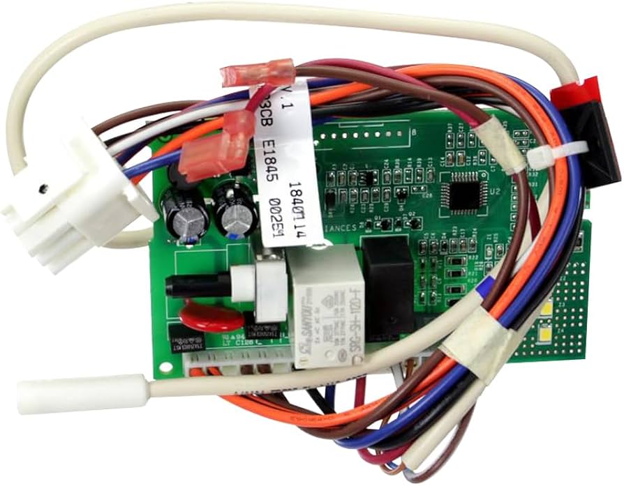 WR55X43825 Refrigerator main control board with integrated LED lights General Electric