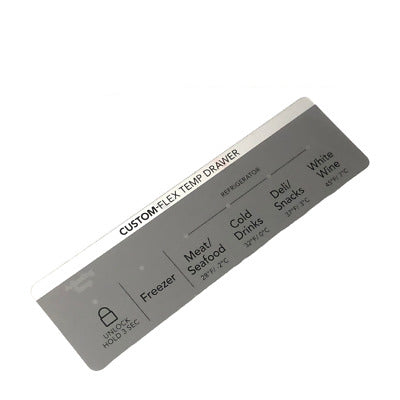 5304527898 Refrigerator middle drawer overlay Frigidaire