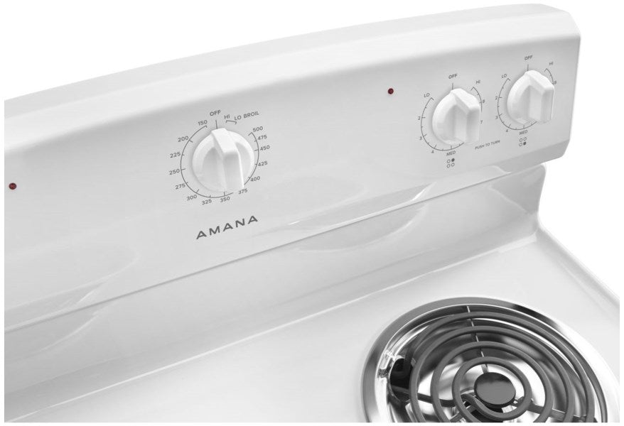 Estufa Electrica Amana Blanca 30"