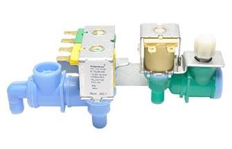 242252702 Refrigerator triple solenoid water inlet valve assembly Frigidaire