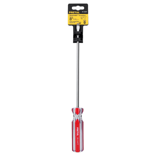21460 Flat screwdriver 1/4 x 8" PVC handle