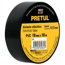 3119 Insulating tape  black Pretul