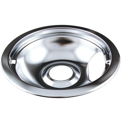 GPDBWH8C Electric range 8 inch chrome surface burner drip pan