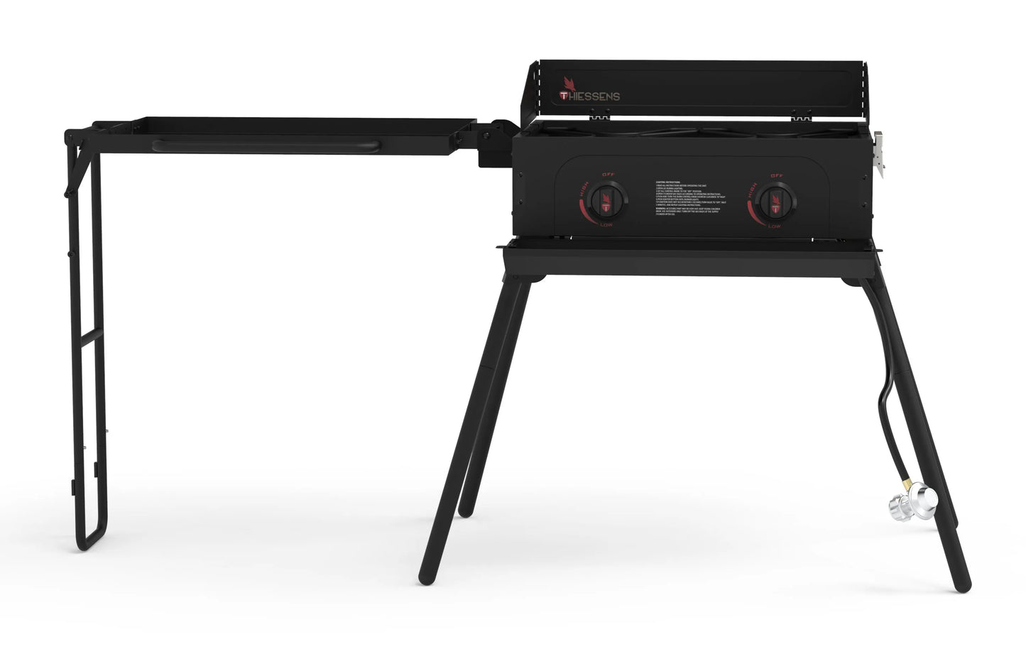 TH2BCMP Estufa de camping de 2 quemadores Thiessens