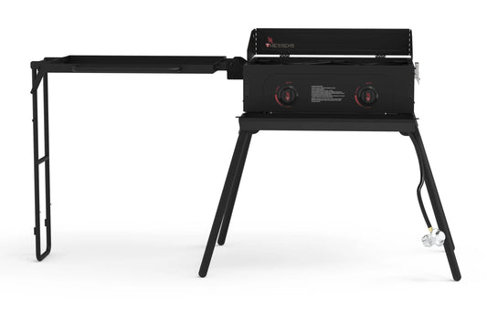 TH2BCMP Estufa de camping de 2 quemadores Thiessens