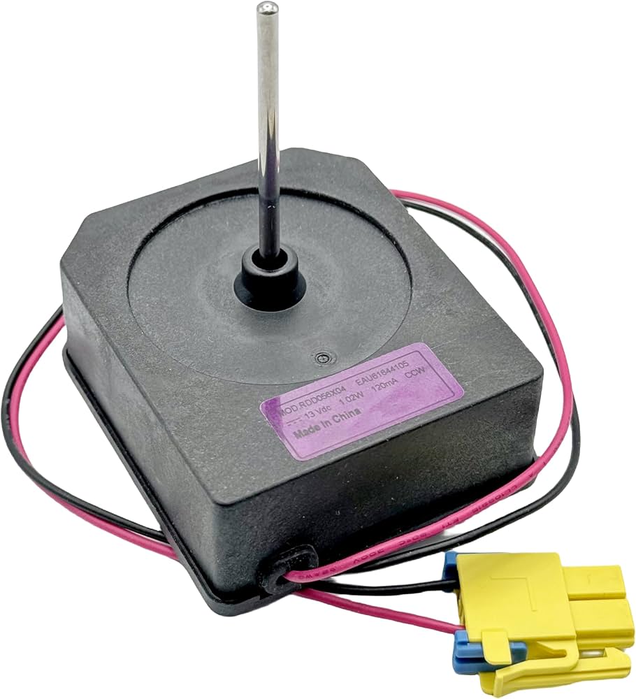 B0CSSXZM6D Refrigerator condensor fan motor replacement