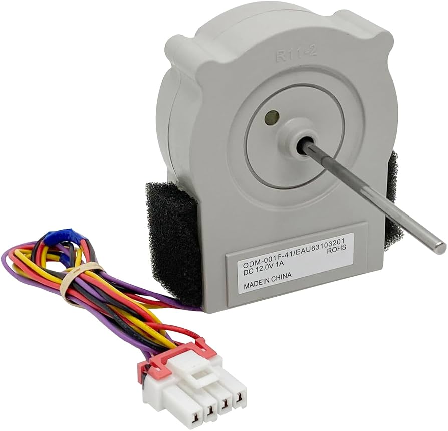 EAU63103201 Refrigerator evaporator fan motor L-G