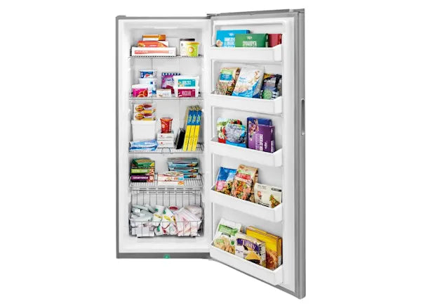 FFFU16F2VV Freezer Frigidaire Vertical 16CU S/Steel