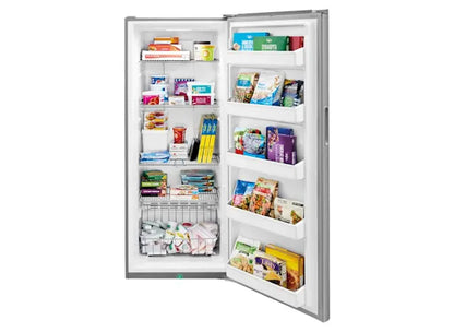 FFFU16F2VV Freezer Frigidaire Vertical 16CU S/Steel