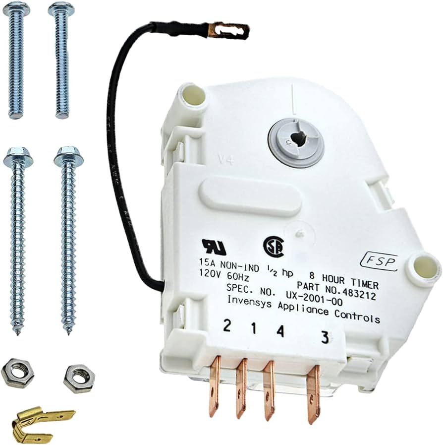 GPW10822278 Refrigerator defrost timer kit replacement