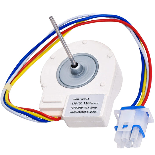 GPWR60X10185 Refrigerator evaporator fan motor replacement