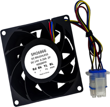 Load image into Gallery viewer, SM26866 Refrigerator fresh food evaporator fan motor replacement
