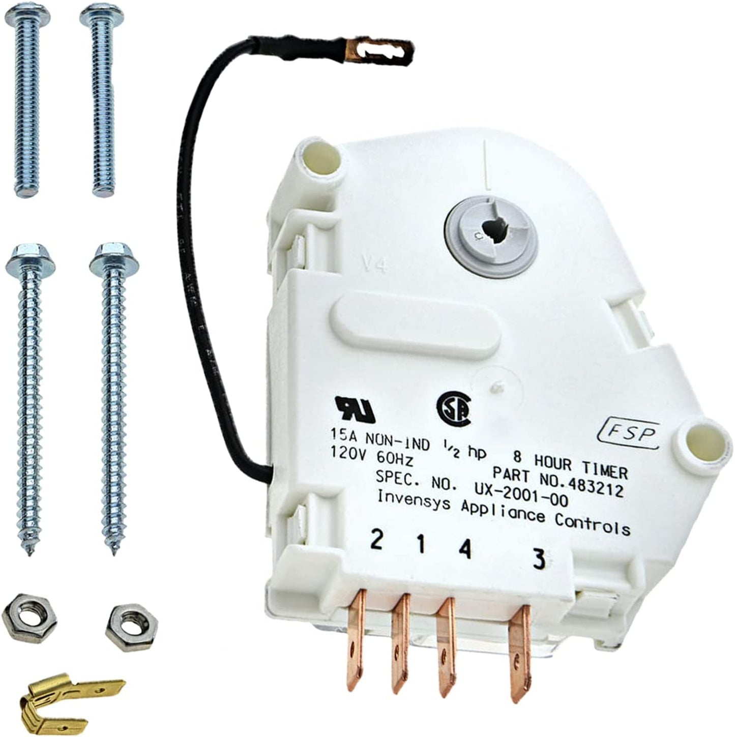 W10822278 Refrigerator defrost timer kit Whirlpool
