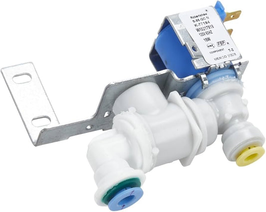 W10881366 Ice machine water inlet valve with quick connections Whirlpool