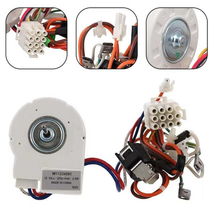 W11224591 Refrigerator evaporator fan motor Whirlpool