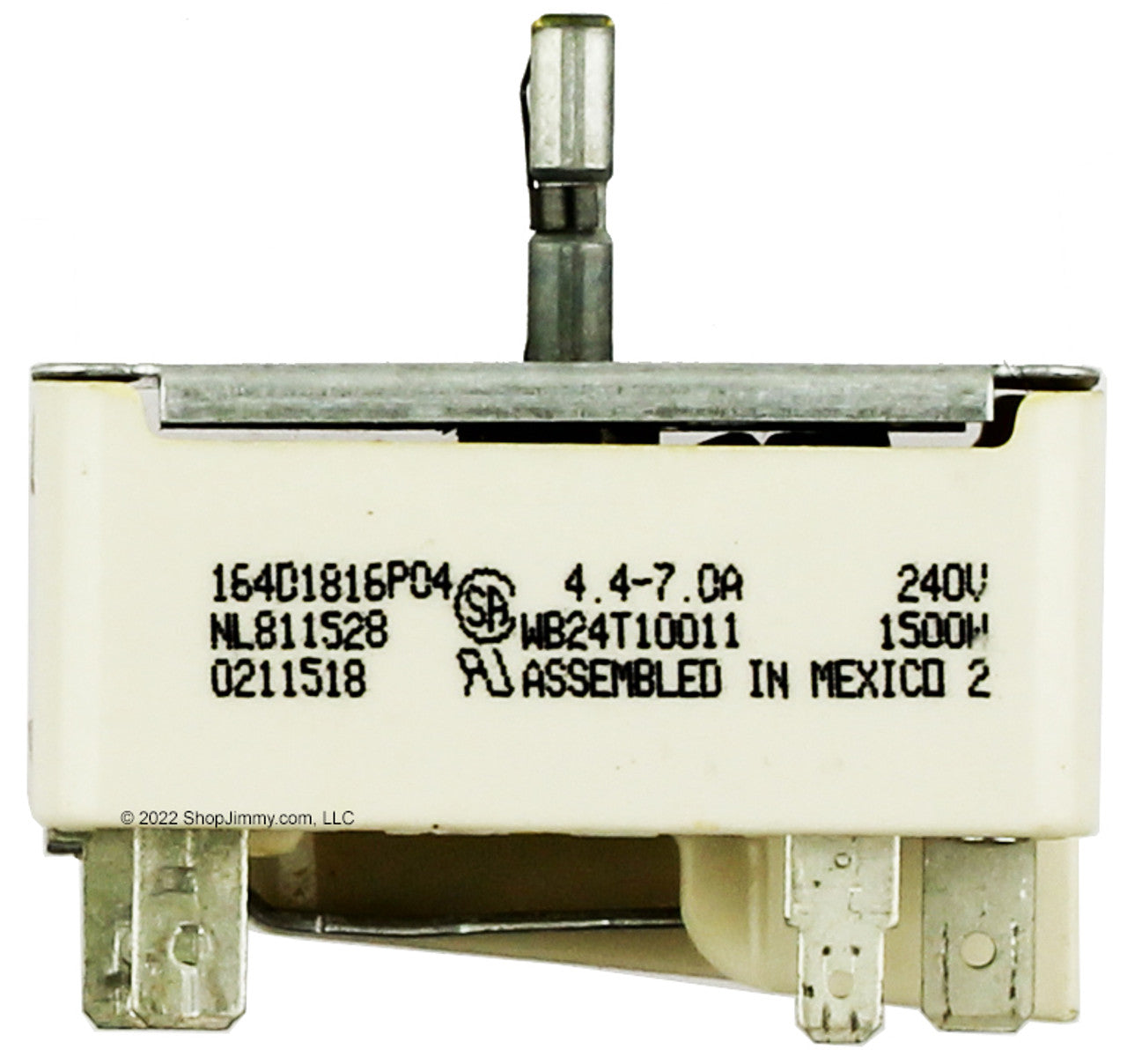 WB24T10011 Range surface burner element switch General Electric