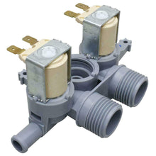 Load image into Gallery viewer, Washer triple water inlet valve General Electric / Triple válvula de entrada de agua para lavadora General Electric
