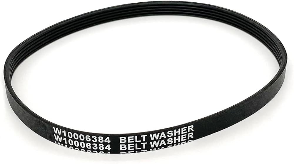 WPW10006384 Washer main drive belt Whirlpool