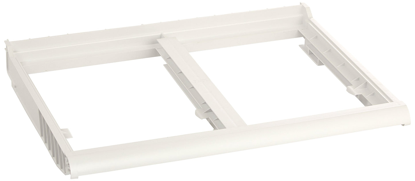 WR32X10537 Refrigerator vegetable pan shelf frame without glass General Electric