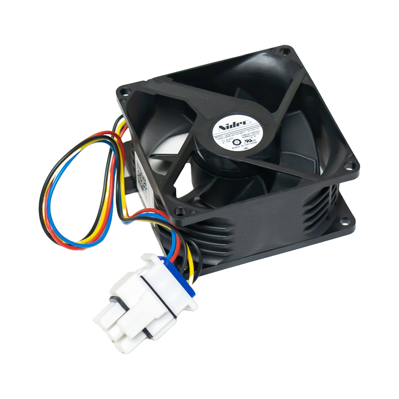 WR60X35205 Refrigerator fresh food evaporator fan motor General Electric