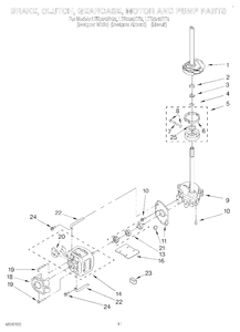 285790 Washing achine clutch band & lining kit Whirlpool