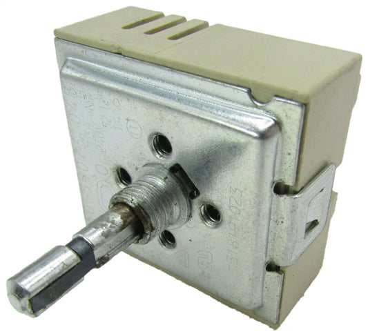 318191023 Stove dual surface element switch Frigidaire