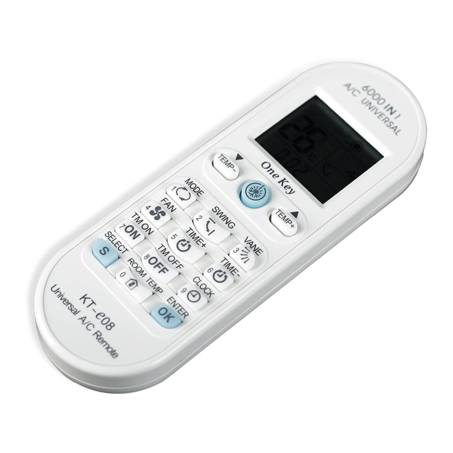 KTE08 Universal remote control for mini split