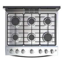 Load image into Gallery viewer, Estufa de gas 30&quot; Whirlpool Negra con Stainless Steel
