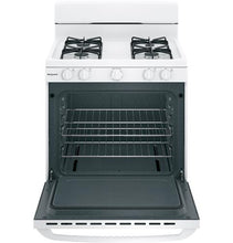 Load image into Gallery viewer, Estufa de gas 30&quot; Hotpoint Blanca 4 quemadores
