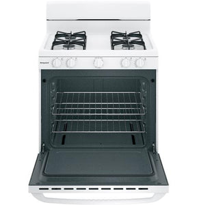 Estufa de gas 30" Hotpoint Blanca 4 quemadores