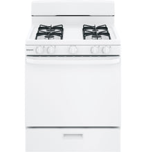 Load image into Gallery viewer, Estufa de gas 30&quot; Hotpoint Blanca 4 quemadores
