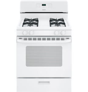 Estufa de gas 30" Hotpoint color Blanca