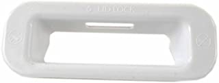 W11237157 Washer machine lid lock bezel Whirlpool l