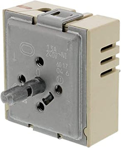 Stove dual burner infinite switch General Electric / Interruptor infinito de doble quemador de estufa General Electric