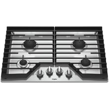 Load image into Gallery viewer, 30-Inch Gas Cooktop Stainless Steel Whirlpool
