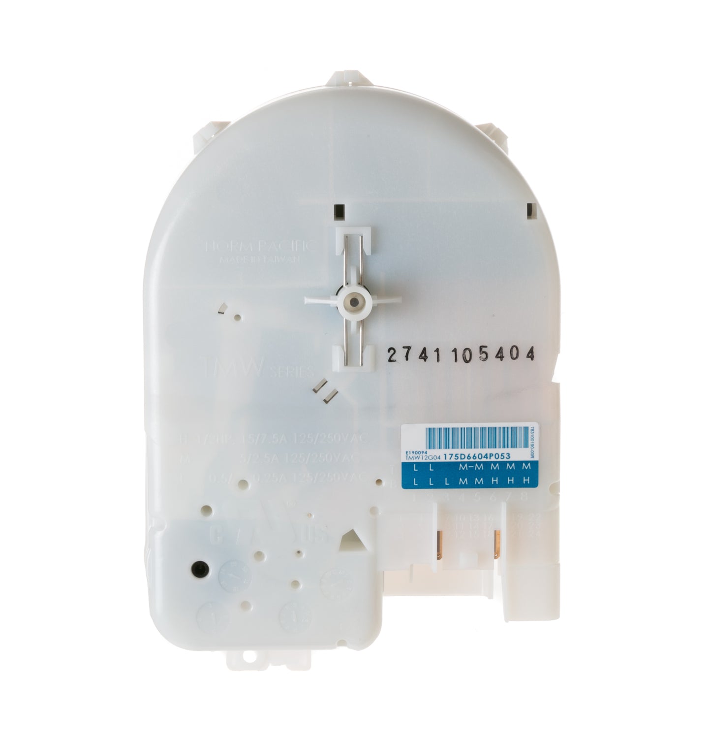 WH12X10527 Washing machine timer General Electric
