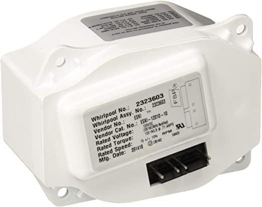 WP2323603 Refrigerator ice dispenser motor Whirlpool