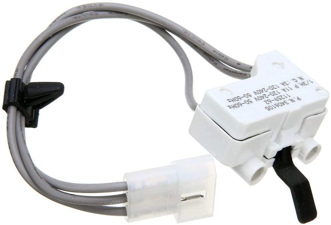 WP3406105 Dryer door switch Whirlpool