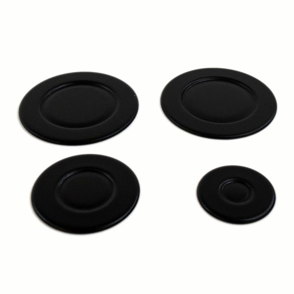 WPW10597129 Burner cap set Whirlpool
