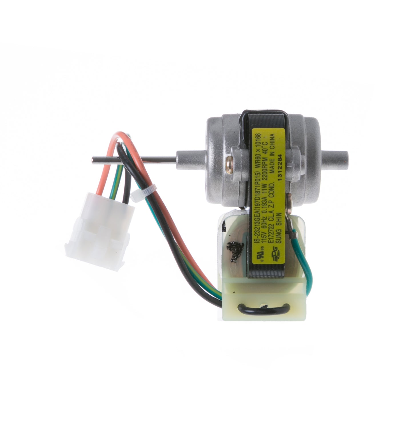 WR60X10168 Refrigerator condenser fan motor General Electric