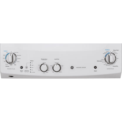 GUD27ESSMWW Combo lavadora y secadora electrica 27" General Electric