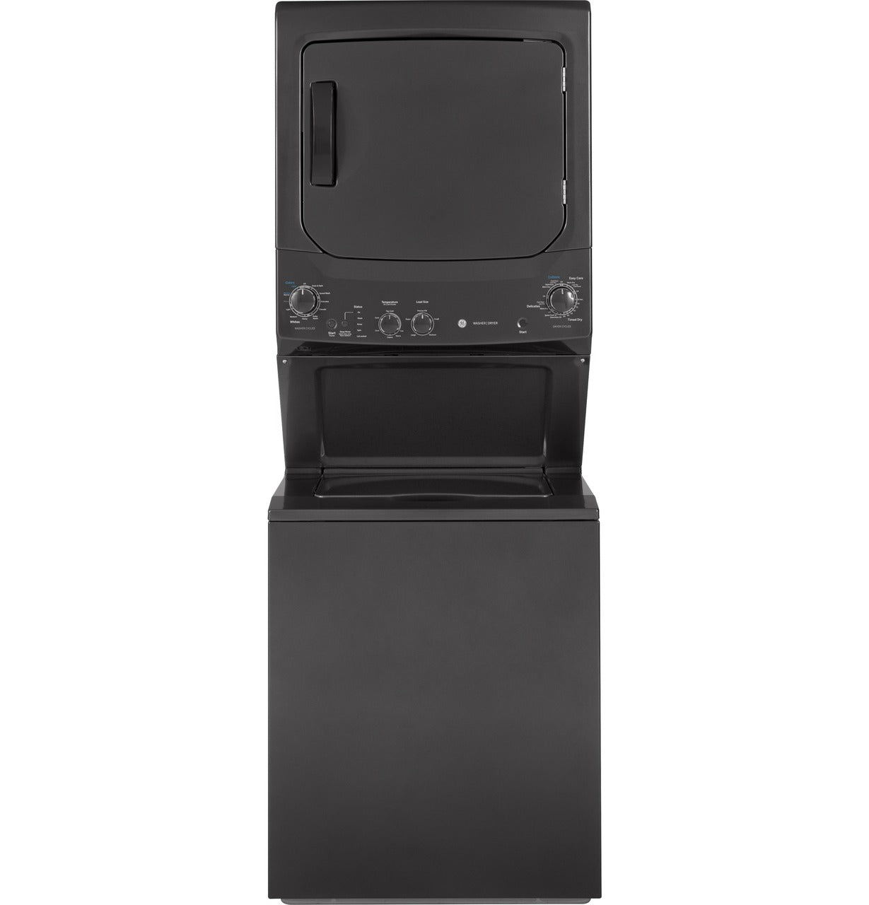 GUD27ESPMDG / Combo lavadora y secadora electrica 27" General Electric nuevo con "Damage"